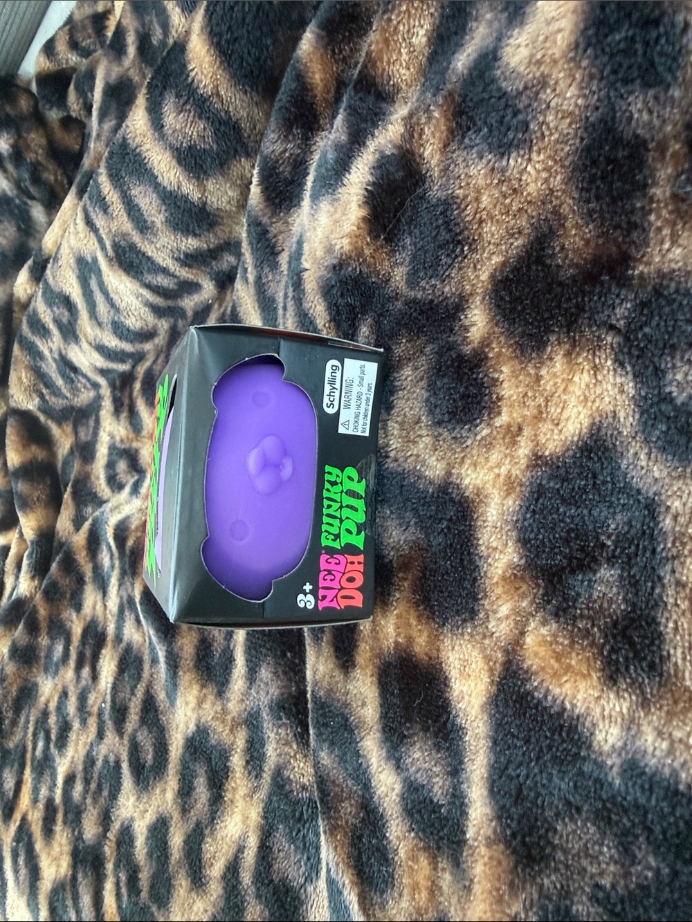 Schylling NeeDoh Funky Pup – Purple – New in Box